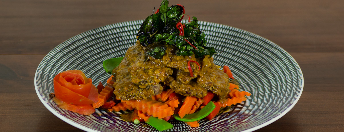 Chef's Special Thai style beef with basil